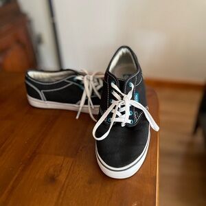 Vans Black Canvas Sneakers